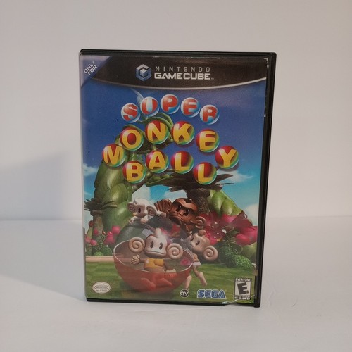 Super Monkey Ball (Nintendo GameCube, 2001) CIB Blockbuster Copy - Afbeelding 1 van 6