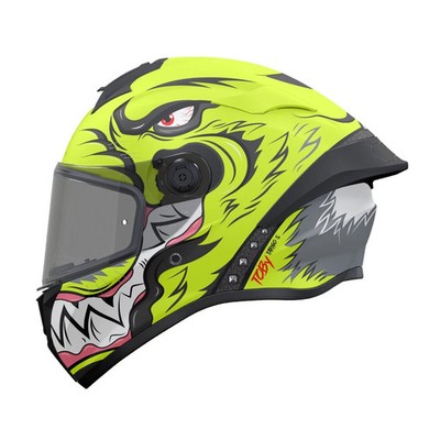 MT TARGO S TOBY FULL FACE ECE22.06 DOT MOTORRADHELM C3 MATT FLUO GELB