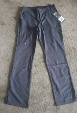 Women's Greys Anatomy By Barco 5 Pocket Drawstring Scrub Pants Granite Gray XS