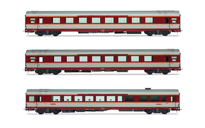 JOUEF HJ4191 Set 3 Gran Confort Personenwagen TEE Le Cleber SNCF