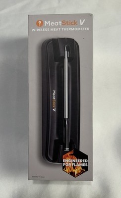 The MeatStick V Wireless Meat Thermometer 1200°F **Brand NEW Sealed Box**