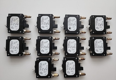 10x AIRPAX LMLB1-1RLS4R-34866-50-V 80V 50A BULLET CIRCUIT BREAKER [2RE3-2]