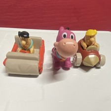 Hanna-Barbera Flintstones Figures Lot 1992 Fast Food Premium Age Level 3-7