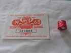 AU racing pigeon bands collectables (2015) plus a  1968 Holland band with card  — photo 7