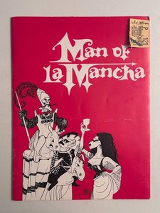 Man of La Mancha 1977 Souvenir Program