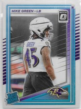 2025 Donruss Optic #250 Mike Green Rated Rookie Card. rookie card picture