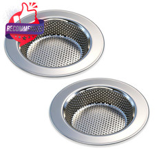 2pcs Kitchen Sink Strainers, Sink Drain Filter, Sink Basket Strainer, 4.5 Inch