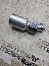2PC LOT - 432-2010 4322010 #12 FORS X #12 BARB 30 DEG SWIVEL HYDRAULIC FITTING