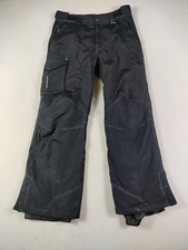 Obermeyer HydroBlock Snow Pants Mens Small Black Ski Insulated Warm Winter