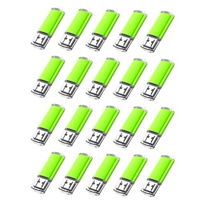 20x USB Stick 2.0 Grün Memory Speicherstick Speichermedien Flash Drive USB 4 GB