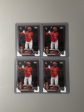 2023 Topps Chrome - Jordan Walker #209 (RC) 4 Card Lot