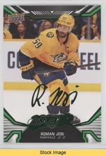 2022-23 Upper Deck MVP Green Script SP Roman Josi #56 READ kr0