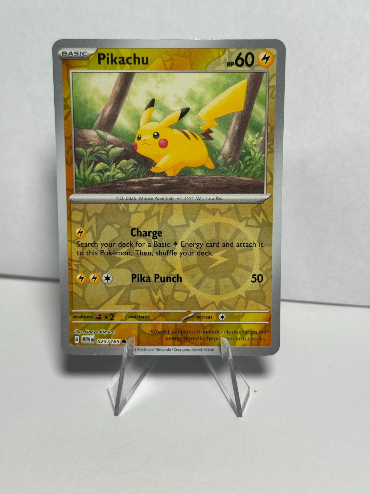 Pikachu 2023 Scarlet & Violet: 151 #025/165 Reverse Holo Price
