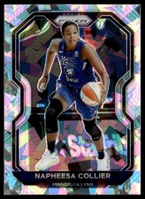 2021-22 Panini Prizm WNBA Ice Prizm Napheesa Collier Minnesota Lynx #30