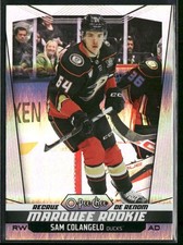 2024-25 O-Pee-Chee Sam Colangelo Rainbow RC /350 #577 Anaheim Ducks
