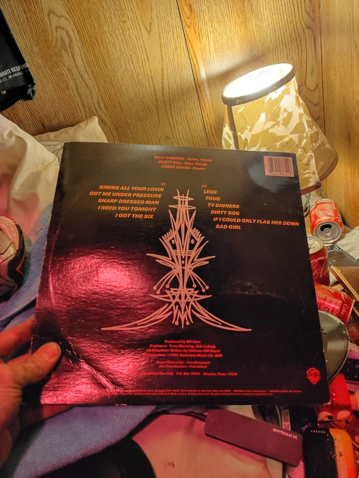 Eliminator by ZZ Top (Vinyl, 1983) - Image 2 of 4