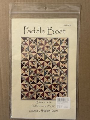Paddle Boat Laundry Basket Quilts LBQ-0299