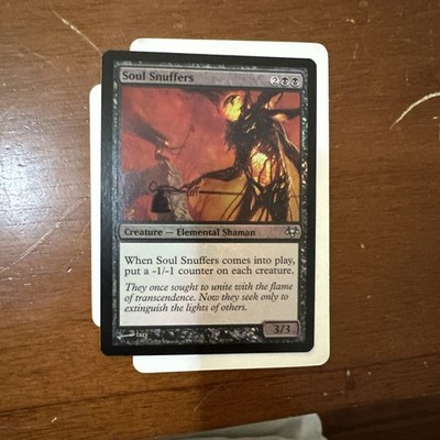 MTG Eventide Soul Snuffers FOIL Near Mint NM 1x pack fresh  