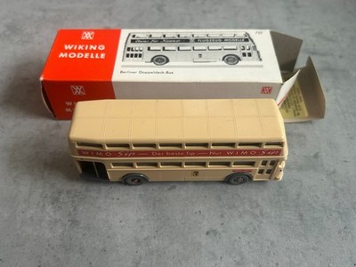 Wiking 1:87 Bussing Berliner Doppeldeck bus 722  *C1*