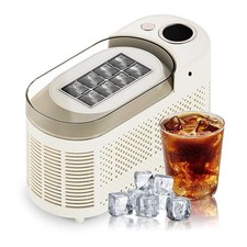 Mini Ice Maker for Outdoor Use Automatic Compact Ice Machine for Home Camping