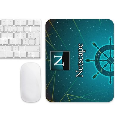 Vintage Netscape Navigator Mouse Pad   Ultimate 90s Retro Tech Geek Gift