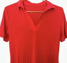 Cider SOLID POLO SPLIT KNITTED MIDI