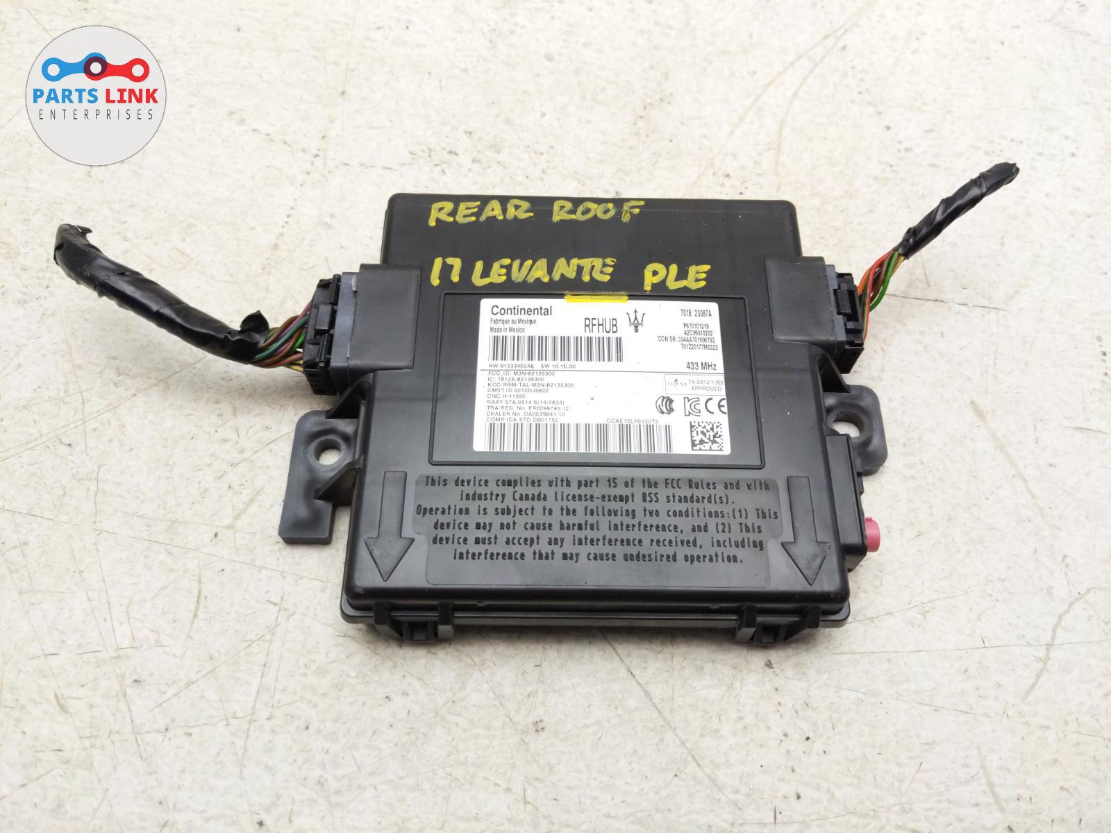 Maserati Levante 2017-2020 Rear Keyless entry module