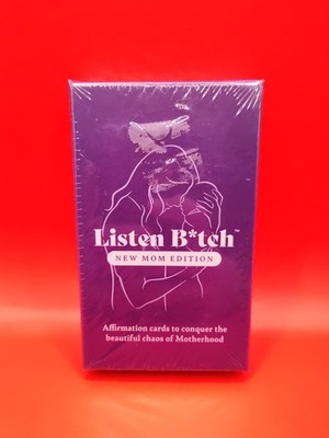 New Mom Edition Listen B*tch Affirmations SEALED