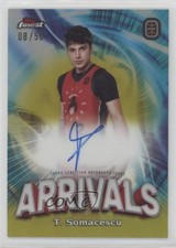 2022-23 Finest OTE Overtime Elite Gold Refractor 8/50 Tudor Somacescu Auto 3hd