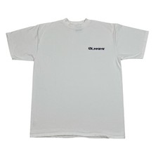 VTG 90s Linksys Tech Computer T Shirt Embroidered Logo White USA Made Size XL