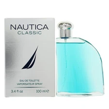 Nautica for Men 3.4 Oz Eau De Toilette Spray Box