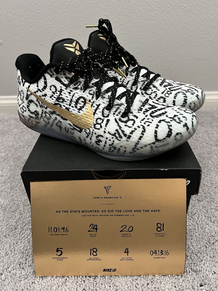 Nike Kobe 11 iD Mamba Day 2016 size 8 | eBay
