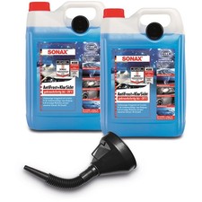 2x 5 L LITER SONAX  ANTIFROST&KLARSICHT SCHEIBEN FROSTSCHUTZ GEBRAUCHSFERTIG