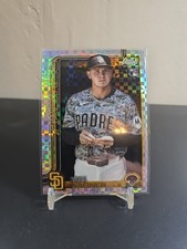 2025 Topps Chrome Update Series - Will Wagner #USC111 Geometric Refractor (RC)