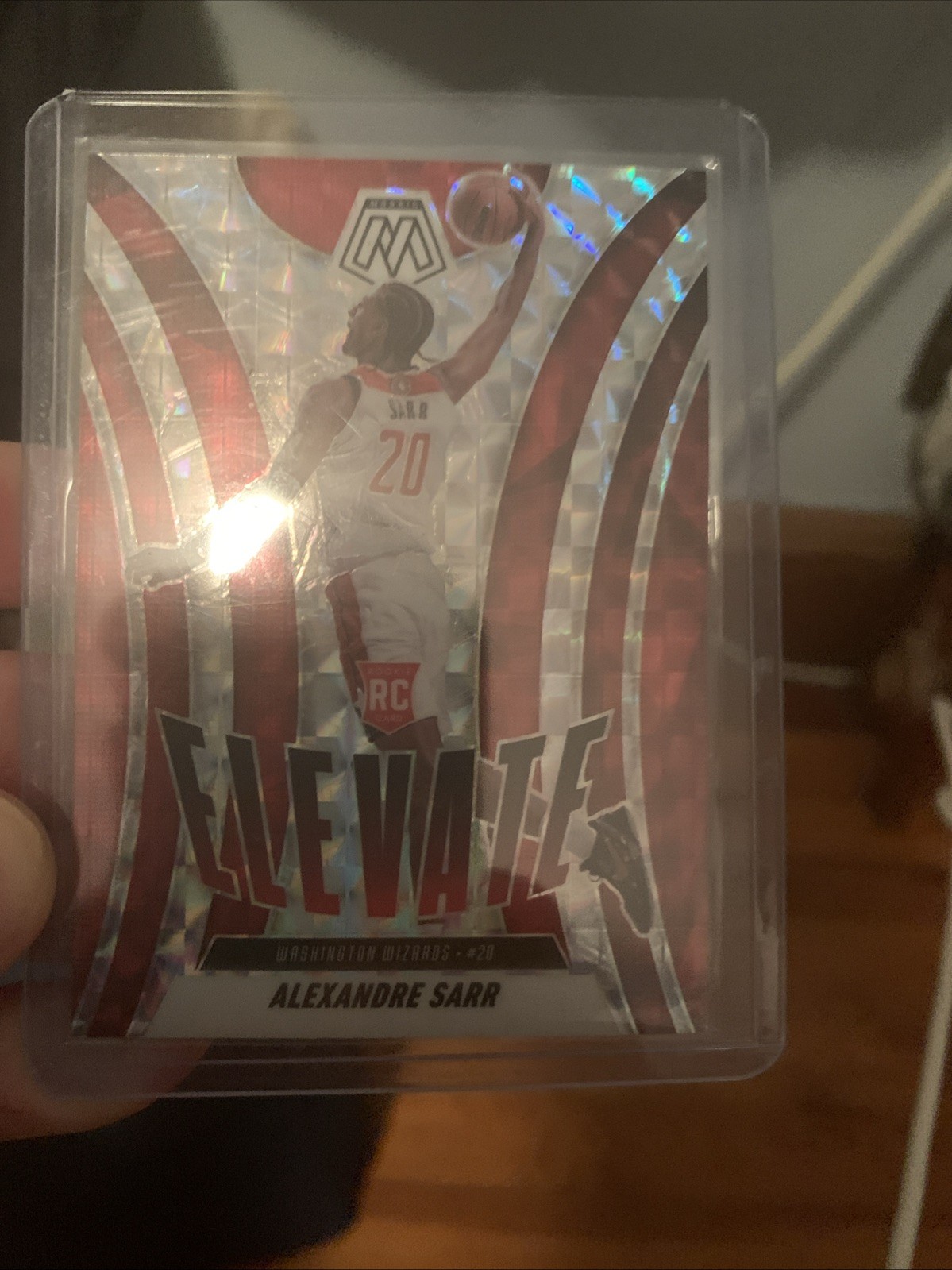 2024-25 Panini Prizm - Alexandre Sarr #264 Red White & Blue Prizm (RC)