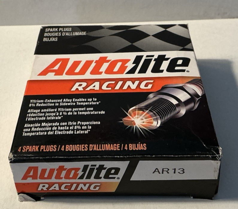Autolite  AR13 Racing Spark Plugs One Box Of 4