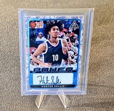 2022 Leaf Pro Set Power Hunter Sallis NA-HS1 Blue Auto #d 63/99 RC  