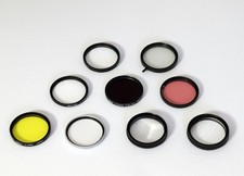 Konvolut Fotofilter 49mm Durchmesser 9 Stück