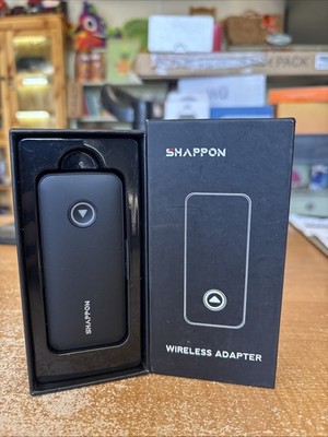 Shappon Wireless Adapter Android Auto With Box & Cord