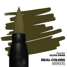 AK RCM021 Real Colors Acrylic Marker Olive Drab