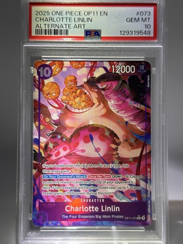 Charlotte Linlin (Alternate Art) graded PSA 10 for sale on eBay