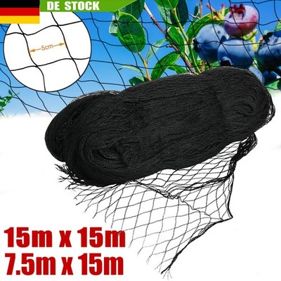 Teichnetz 15x15m Vogelschutznetz Laubschutznetz Gartennetz Vogelnetz Schutznetz