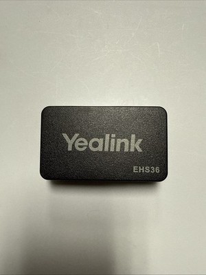 Yealink EHS36 Phone Wireless Headset Adapter - Black