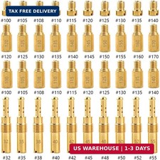 30Pcs Carburetor Main Jets and 10Pcs Slow Jets Pilot Jet Kit Fits for PWK Keihin