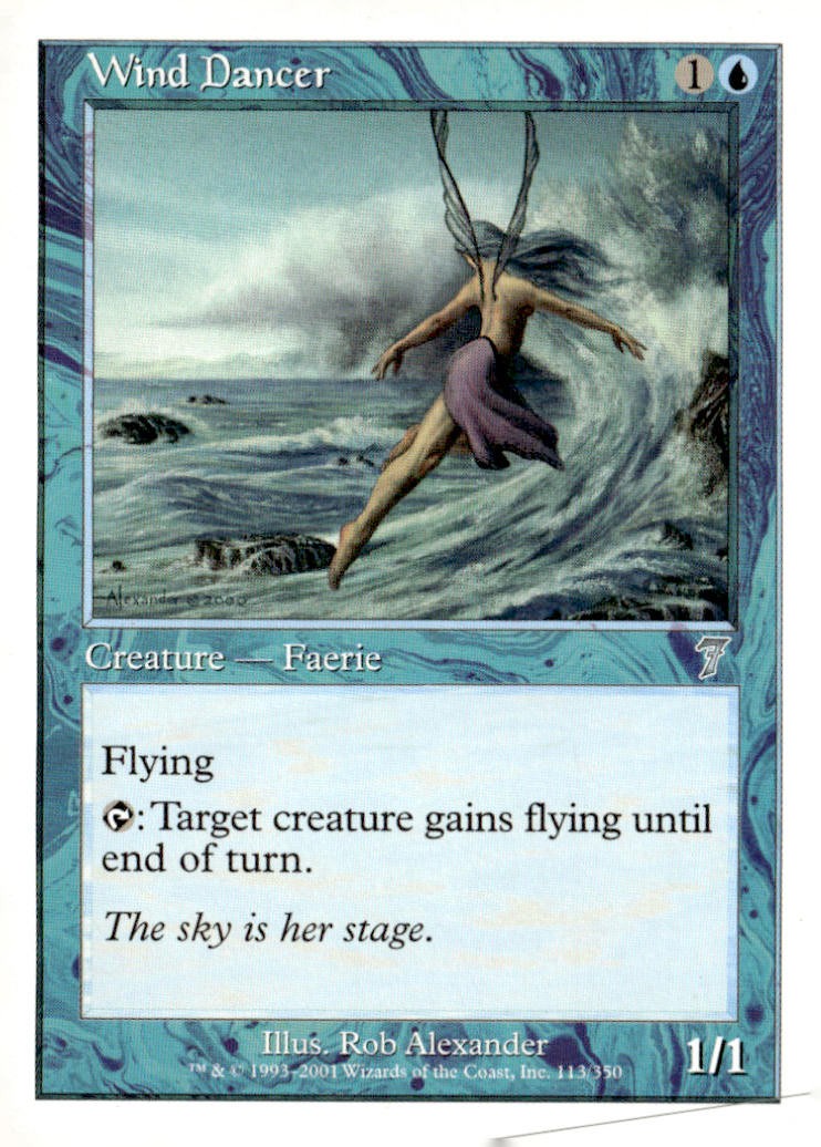 7th Edition #113 Wind Dancer