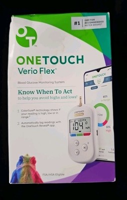 OneTouch~Verio Flex Kit~  Monitoring System. Exp 05/2029+. Brand New Ships FREE!