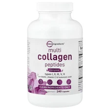 Multi-Collagen Peptides Complex With Biotin, Vitamin C & Hyaluronic Acid, 240
