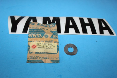 #ad NOS GENUINE ORIGINAL YAMAHA WASHER 164161190000 FS1P FS1PDX OEM # 137 16378 00 $9.95
