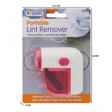 Electric Lint Remover Clothes Bobble Fluff Shaver Debobbler Battery Powered