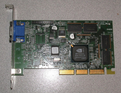 Visiontek TNT2-Vanta 8MB AGP VGA Graphics Card NV996.0 REV. B